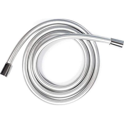 Flexible de Douche de Bain de Douche en PVC Extension de Remplacement Supplémentaire de Salle de Bain 1.5 m Tuyau Flexible Handheld Flexible de Douche (G1/2,1.5M) (1/5)
