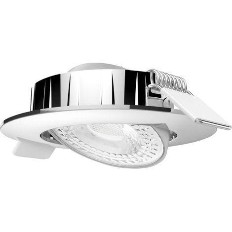 Luminaire à LED encastrable LED intégrée Megatron Slimo MT76761 N/A 6 W argent S146871 (1/2)