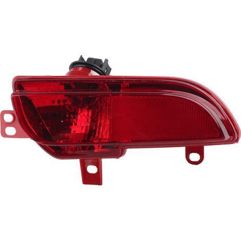 Left rear fog light assembly 6350HA, red replacement housing for Peugeot 206 + 2009-2012 (1/4)