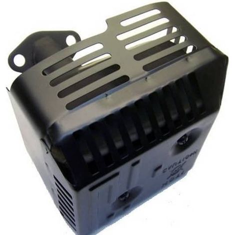 Pot d'échappement moteur HONDA adaptable – Remplace les références 18310-ZL0-000, 18320-ZF1-H51 – S'adapte aux moteurs HONDA GX200