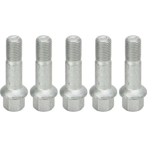 Lot de 20 boulons de roue M14x1,5 0009905307, longueur 67 mm, compatibles avec Mercedes-Benz ML350, S500, GLK350, S550, CL500 et GL450 (1/5)