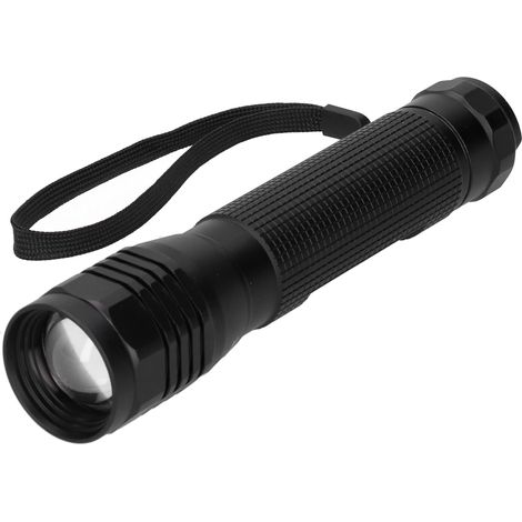 Lampe LED Flashlight P8 Lumière 500lm Zoomable – Lamp Torche Camping IPX5 Aluminium – Pour Urgence et Outdoor (1 Flashlight)