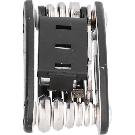 Kit de réparation vélo 16-en-1 en acier carbone, outil multifonction combiné pour entretien cycliste (1/5)