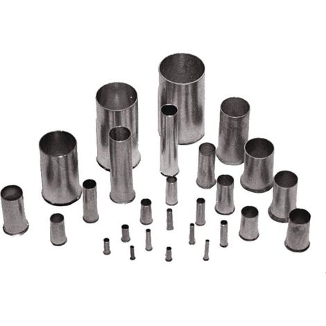 Accesorios de conexión Weidmüller h2.5/7 cobre galvanizado 100 unidades