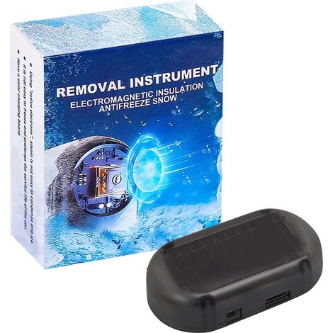 Anticongelante para automóviles, dispositivo anticongelante por interferencia para automóviles, herramienta anticongelante por interferencia molecular electromagnética para la eliminación de nieve, de (1/5)