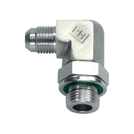 Gomito 9/16" JIC x 1/4" BSP inox PH HYDRAULIK KIB0904SS