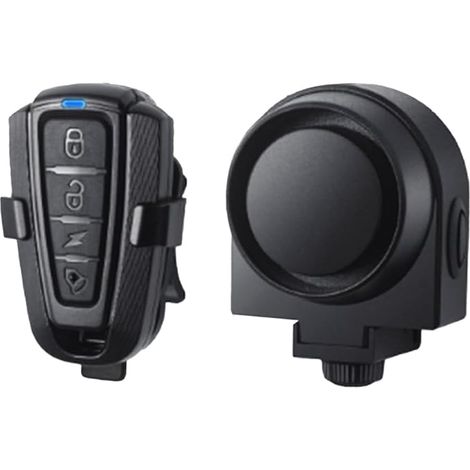 Alarma para bicicleta recargable por USB sin vibración, sistema de alarma para motocicletas y bicicletas, detector de alarma antirrobo con control remoto. (1/5)