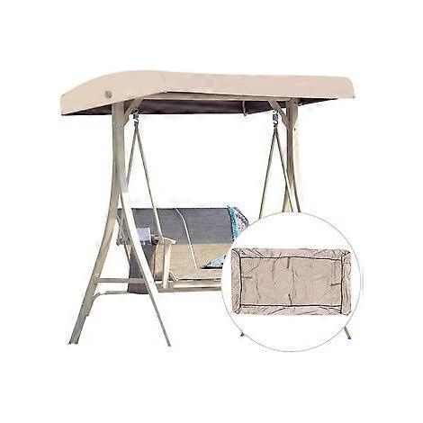 SZTXJ Universal-Schaukeldach als Ersatzteil, 2-3-Sitzer, Beige, 191 x 120 cm (1/4)