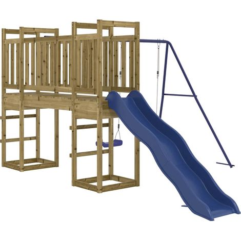 Outdoor Playset Impregnated Wood Pine vidaXL (1/5)
