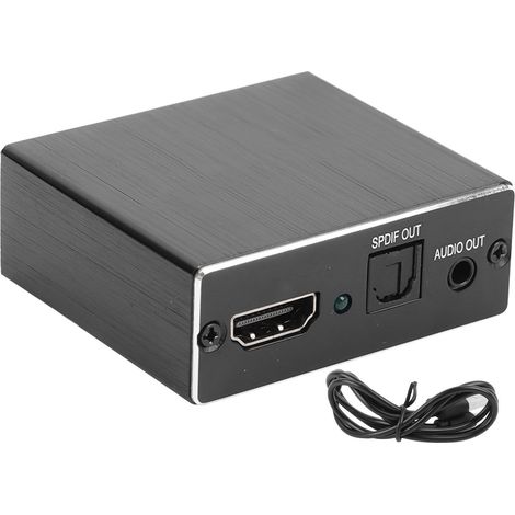 Séparateur Audio HDMI vers 3.5mm 5.1 Canaux pour TV et Consoles de Jeu (1/5)