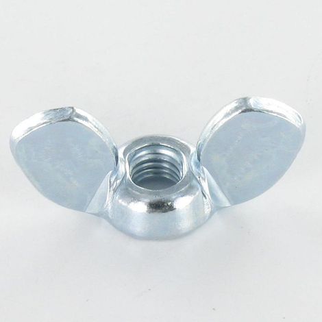 Ecrou à oreille M5 Acier zingué - 10 pièces