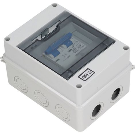 IP65-DC-Solartrennschalter, wasserdichter Verteilerkasten, 500-V-Modul-Leistungsschalter für Photovoltaikanlagen und Stromerzeugung (1/5)