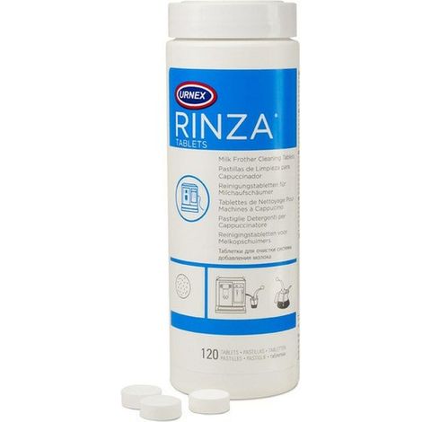 Urnex Rinza tabletas blancas para mantenimiento de máquina de café (1/3)