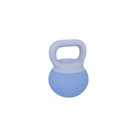 8 kg Kettlebell, Kurzhantel mit ergonomischem, rutschfestem Griff, Kugelhantel, Krafttraining, Workout, Blau