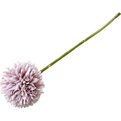 Fleurs artificielle hydrangée Bouquet simulation 29cm Chrysanthème Purple pour table salle (1/5)