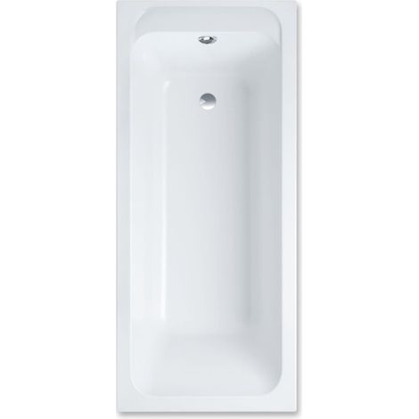 Villeroy & Boch – Baignoire droite 160 cm x 70 cm – Acrylique renforcé – Évacuation centrée – Design peu encombrant – Antidérapante VILBOgrip (1/6)