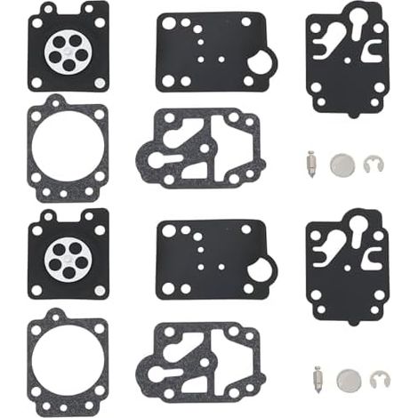 2 Sets Kit Réfection Carburateur Remplacement oem k10-wla Compatible avec Echo PB-500 Souffleur à Dos Membrane et Joint (1/5)