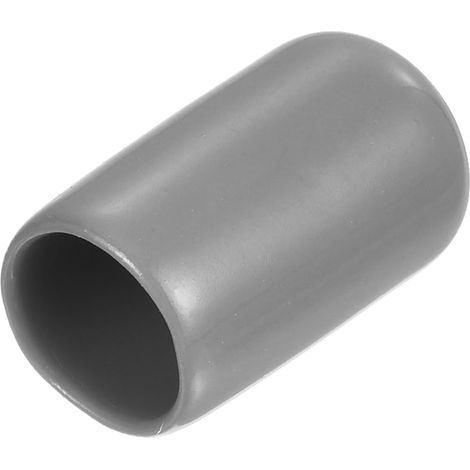 20Pcs Embout Caoutchouc 11mm ID Cache Vis Gris Clair Cache-Boulons Ronds en PVC Vinyle pour Tubes de Vis, Protecteurs de Filetage (1/5)