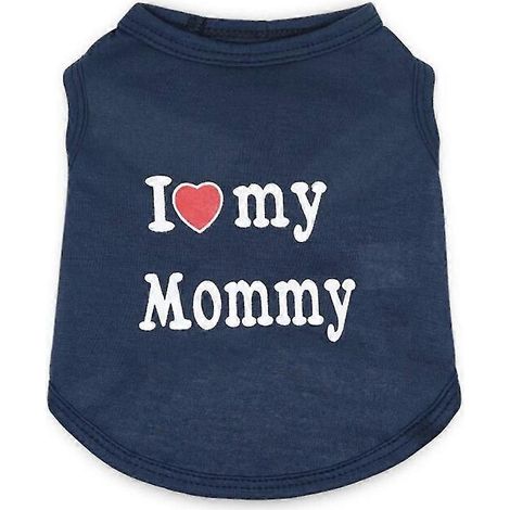 Ropa de primavera y verano para perros pequeños (mamá) (1/5)
