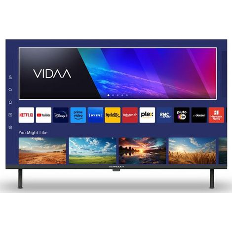 TV LED 32 HD VIDAA Sans bord - 3xHDMI - 2xUSB - DVBT2/S2 Origine Rouma SCHNEIDER - 32A2