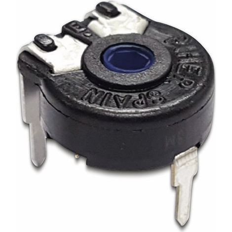 PIHER Potentiomètre, PT10, 5M, horizontal PT10LV10-505A3030