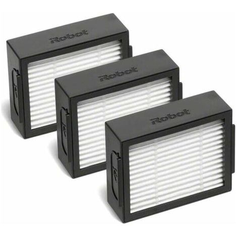 Lot de 3 filtres pour aspirateur Robot Roomba séries i et e, Noir et Blanc，Guazhuni (1/3)