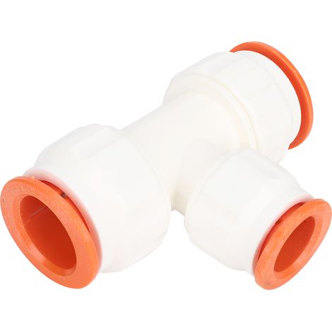 Raccord Tee Ppr 32mm Vers 25mm - Connecteur Tuyau Eau Chaude Froide - Accessoire Plomberie Résistant - Lot De 1 (1/5)