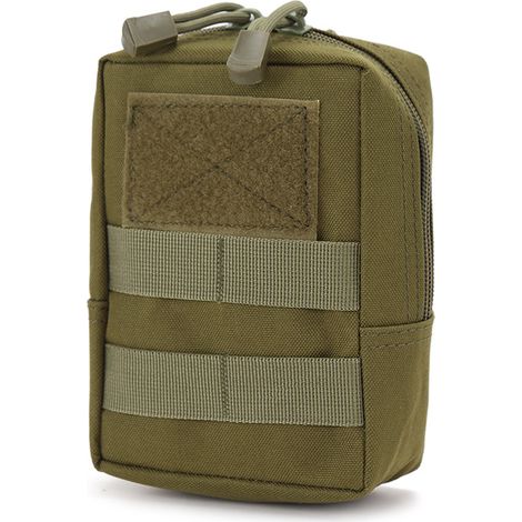 Organisateur de transport d'outils de sac de sport de sac de stockage de téléphone portable portable multifonctionnel(armée) (1/5)