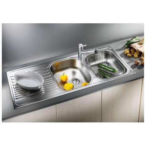 Pack évier + mitigeur inox - Blanco - 520255 (1/2)
