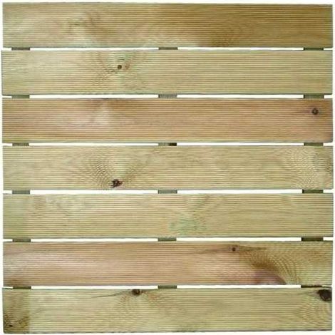 Plataforma de madera Blinky Modelo Prima 50x50 cm