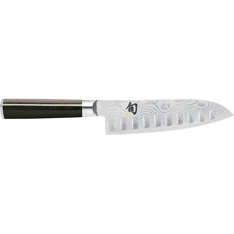 Kai Couteau Santoku Noir Lame 18 cm Acier VG-Max (1/2)