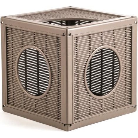 Maison pour chat - 35 x 35 cm - Taupe - Livraison gratuite