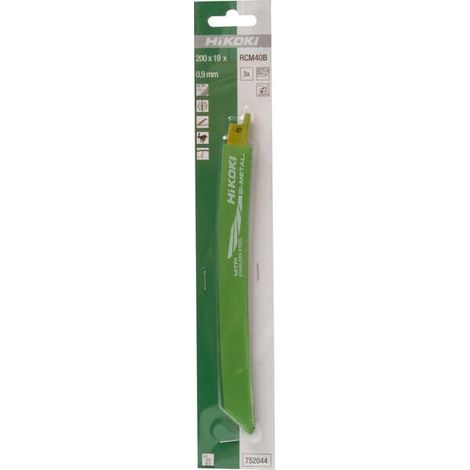 Säbelsägeblatt RCM40B à 3 St. HIKOKI 752044