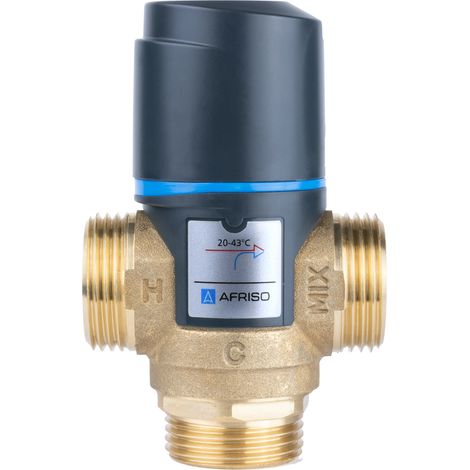 Mitigeur thermostatique ATM 561 - DN20 - 20-43 °C - économe en énergie - sûr - sans entretien (1/5)