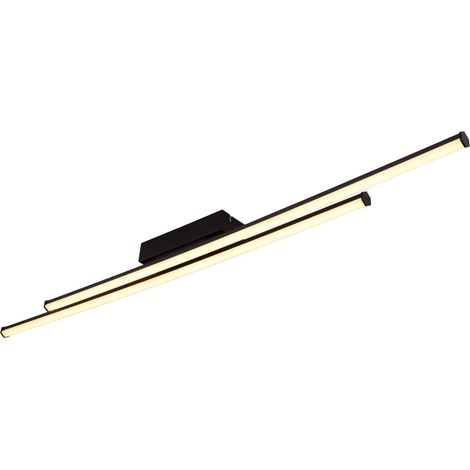 Globo - plafón - KIRINA - negro - metal - LED - 67342-24D