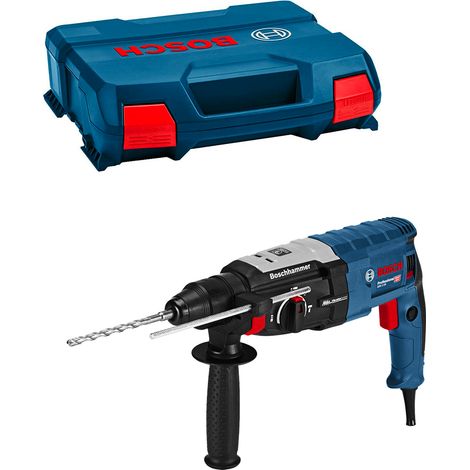 Bosch – Perforateur burineur SDS Plus 880W – Force de frappe 3,2J – Pour béton, maçonnerie, bois et métal – Coffret L-case