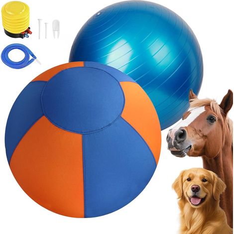 Balles pour Chiens de Taille Jouet Interactif pour Chien avec Fonction de Roulement Automatique la Balle pour Chiens est en Caoutchouc Naturel avec Lumière LED et se Recharge Rapide (45C) (1/5)