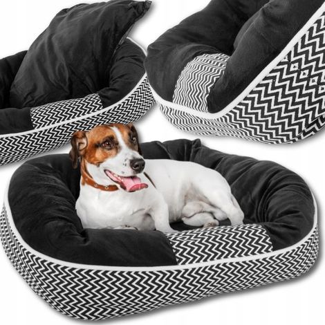Quadratisches Hundebett M 44 Muster (24) (1/5)