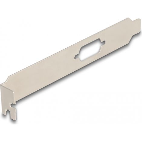 Delock Soporte de ranura estÃ¡ndar con abertura para conector D-Sub 9