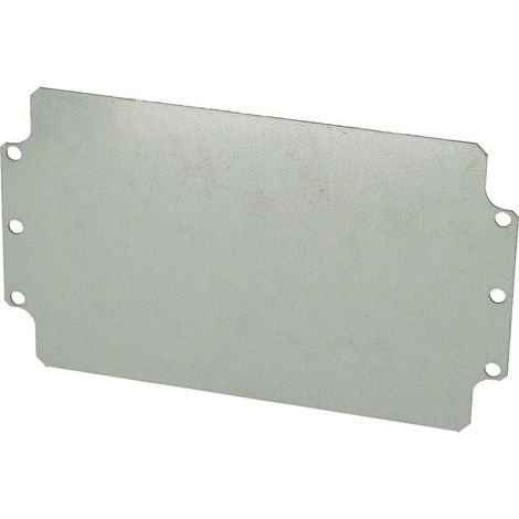 Fibox AM 1626 Piastra di montaggio (L x L) 244 mm x 146 mm Alluminio Grigio-Argento 1 pz. (1/2)