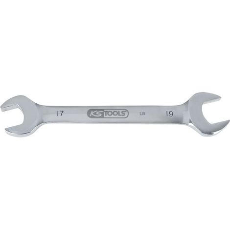 KS Tools EDELSTAHL Doppel-Maulschlüssel, 24x27mm, abgewinkelt - 964.2213