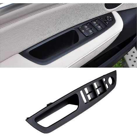 Garniture de poignée de porte intérieure avec poignée intérieure gauche pour BMW X5 E70 2008-2013, X6 E71/E72 2008-2014 - Compatibilité avec les poignées de porte avant (1/4)