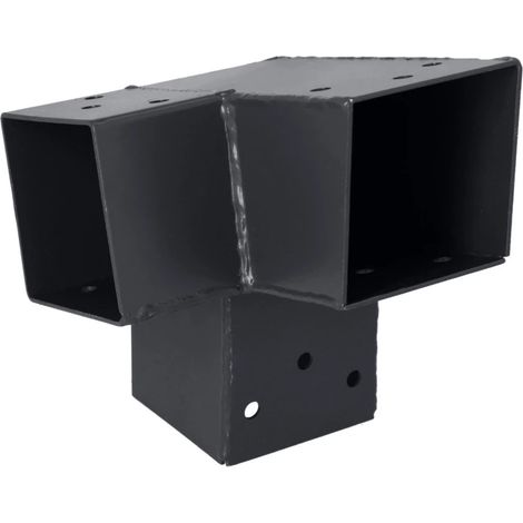 plug-in connettore suki 7x7 angolo 105° sinistro antracite con 3 connessioni