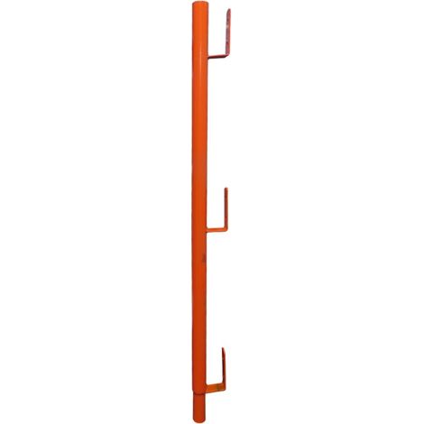 Moncoffrage – Potelet à planche pour tréteau de maçon ø 42 mm – Longueur 1,15 ml – Pour chantiers humides – Charge maximale 200 kg
