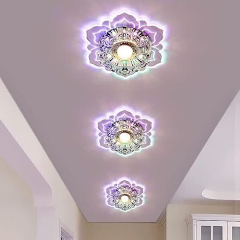 Plafonnier LED nordique 3 W à montage mural pour couloir, chambre à coucher, entrée, couloir, couloir (1/5)