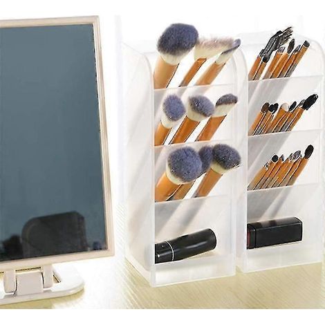 Porte-stylo de bureau, porte-stylo oblique, organiseur de bureau, lot de 2 (1/5)