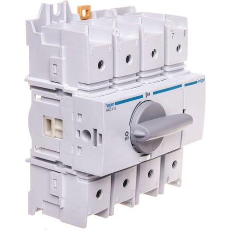 Interruptor-seccionador HAD412 de 4 polos y 125 A