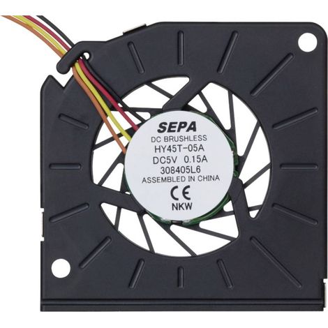 Sepa HY45T05A-830 ventilador miniatura compacto 5V con cable