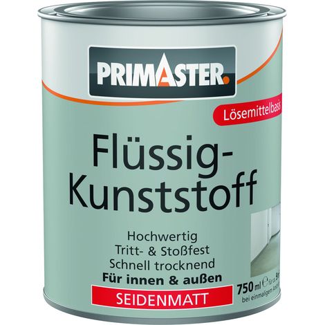 Primaster Flüssigkunststoff seidenmatt 750 ml lichtgrau