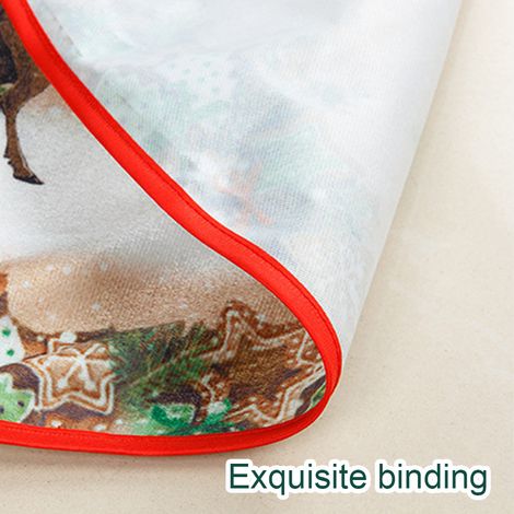 Jupe Arbre De Noël - 84 cm - Pour Arbre Intérieur Et Extérieur - Tissu Doux Et Non Pelucheux - Idéale Pour Décoration Festive - 1 Pièce (1/5)